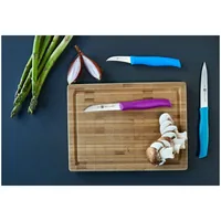 Zwilling Küchenmesser Twin 3-teilig - Typ: Gemüsemesser - Klingenmaterial: Edelstahl - Stahl - Griffmaterial: Kunststoff - Inklusive Messerblock: Nein - Set: Ja - Detailfarbe: Mehrfarbig
