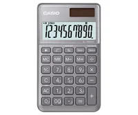 CASIO Taschenrechner BIC SL-1000SC-GY-W-EP 10-stellig grau