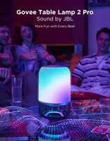 Govee Table Lamp 2 Pro x Sound by JBL Smart table lamp Wi-Fi/Bluetooth
