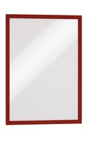DURABLE Präsentationsrahmen Duraframe A3 2 Stück Rot - Papierformat: A3 - Detailfarbe: Rot