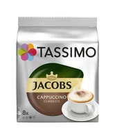 TASSIMO Kaffeekapseln T DISC Jacobs Cappuccino 40 Portionen - Entkoffeiniert: Nein - Produktionsland: Deutschland - Packungsgrösse: 40 Stück - Geschmacksrichtung: Keine - Getränkeart: Cappuccino - Kaffeeart: Tassimo