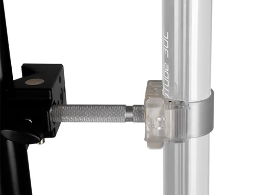 Nanlite Halterung HD-T12-1-C - Detailfarbe: Metall - Transparent - Produkttyp: Halterung