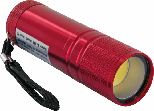 Schwaiger Mini LED Taschenkampe 90 Lumen rot