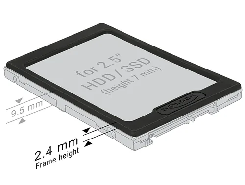 DeLOCK 18216 computer case part HDD Cage