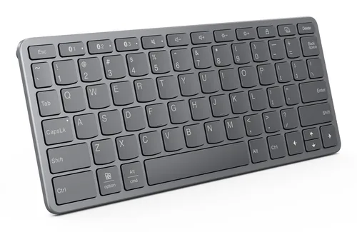 Lenovo Multi-Device Wireless Keyboard German USB Type-C Grey