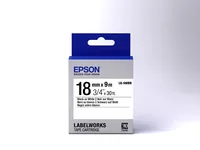 TAPE LK-5WBN STD BLK-/WHT 18/9 .