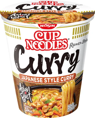 NISSIN Noodles Curry 2415 Cup 67g