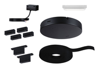 Paulmann Basis Set ULine 150 VA 10 m Gurt - Detailfarbe: Schwarz - Zubehörtyp: Montage-Set