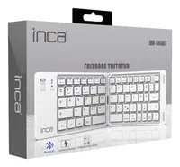Inca IBK-580BT keyboard Home/Office USB + Bluetooth QWERTY White