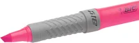 BIC Highlighter Grip marker 12 pc(s) Chisel tip Pink