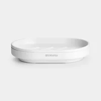 Brabantia Seifenschale Mindset Weiss - Detailfarbe: Weiss - Detailmaterial: Recycled Kunststoff - Grundmaterial: Recycling Material