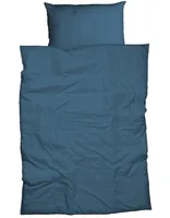 Nobilium Duvetbezug Oni 160 x 210 cm, Marineblau - Eigenschaften: Keine Eigenschaft - Zertifikate: Keine Zertifizierung - Grösse: 160 x 210 cm - Motiv: Ohne Motiv - Detailfarbe: Marineblau - Verschlusstyp: Reissverschluss