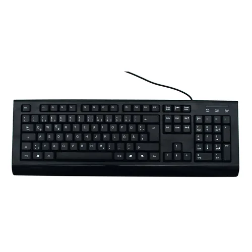 MediaRange Tastatur Standard Keybord black USB 2.0