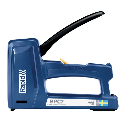 Rapid Handtacker  RPC7 Starter-Kit inkl. Klammern - Befestiger Typ: Klammern & Nägel - Für Material: Holz - Produktkategorie: Hand-Tacker - Heftklammertyp: Heftklammer - Heftklammerlänge min.: 6 mm - Heftklammerlänge max.: 14 mm