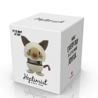 Hoptimist Aufsteller Siamese XS - Produkttyp: Aufsteller - Motiv: Hund - Detailfarbe: Beige - Braun - Detailmaterial: Acrylnitril-Butadien-Styrol (ABS) - Stahl - Grundmaterial: Kunststoff - Metall