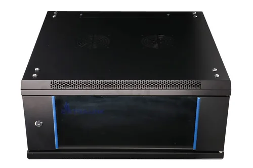 Extralink EX.2893 étagère 4U Rack monté sur le mur Noir