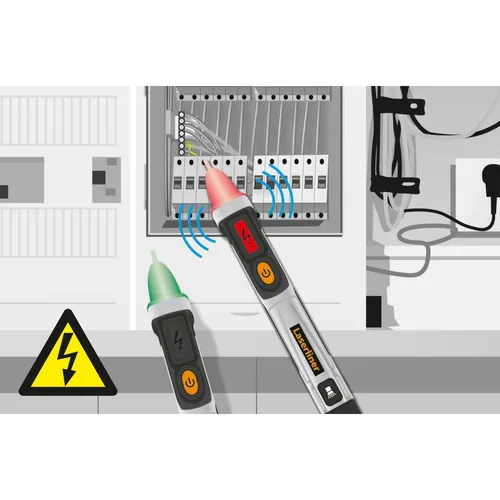 Laserliner Spannungsprüfer ActiveFinder Pro, CAT IV, 1000 V - Anwendungsbereich: Bauwesen - Funktionen: Spannungsmessung