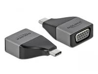 Delock Adapter USB Type-C - VGA - Kabeltyp: Adapter - Videoanschluss Seite A: USB Type-C - Videoanschluss Seite B: VGA