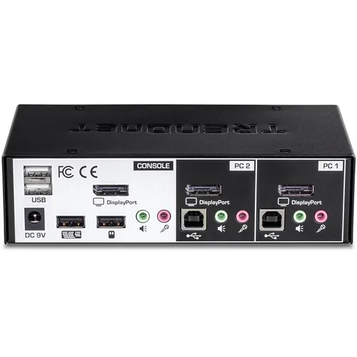 TRENDnet KVM Switch 2-port DisplayPort