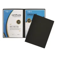 PAGNA Präsentationsmappe Perfect 22031-04 schwarz 2-teilig
