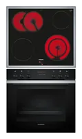 Siemens iQ300 HE273ABS3 + EA64RGNA1E cooking appliance set Glaskeramikkochfeld Elektrischer Ofen