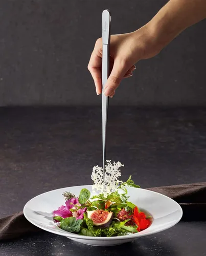 triangle Küchenzange gerade 30 cm Silber - Anwendungsbereich: Grill - Küche - Set: Nein - Detailfarbe: Silber - Griffmaterial: Edelstahl - Material Küchenhelfer: Edelstahl