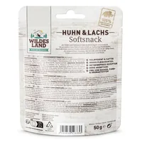 Wildes Land WL516395 Cat Snacks Chicken, Salmon 50 g