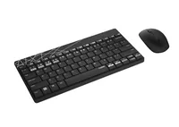 Rapoo 8000M Tastatur Maus enthalten Universal Bluetooth QWERTZ Deutsch Schwarz