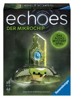 Ravensburger Mystery Spiel Echoes – Der Mikrochip - Sprache: Deutsch - Kategorie: Deduktion - Kooperationsspiel - Altersempfehlung ab: 14 Jahren - Spieldauer: 60 min - Min. Anzahl Spieler: 1 - Max. Anzahl Spieler: 4