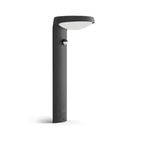 Philips Tyla Sockelleuchte,Solar Ultra-Efficient anthrazit + Sensor - Dimmbar: nicht dimmbar - Lichtfarbe: Warmweiss (WW) - Farbtemperatur Kelvin: 3000 K - Zusätzliche Ausstattung: Dämmerungssensor - Bewegungssensor - Leuchtenfarbe: Schwarz - Lichtausbeut