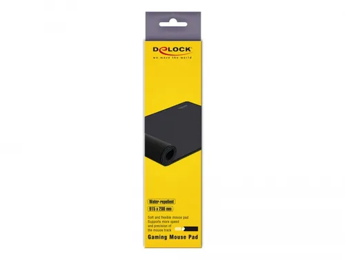 DeLOCK 12557 mouse pad Gaming mouse pad Black