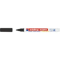 edding Kreidemarker 4085 Schwarz - Strichstärke: 1-2 mm - Anwender: Erwachsene - Set: Nein - Marker-Art: Kreidemarker - Detailfarbe: Schwarz - Oberfläche: Glas - Kreidetafel - Plexiglas
