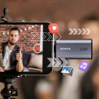 ADATA Externe SSD SC750 500GB Plug&Go Silver 1050/1000
