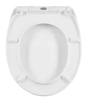 Diaqua 31171274 toilet seat Hard toilet seat Duroplast, Plastic White
