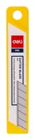 DELI Ersatzmesser für Cuttermesser 18mm 10 Stück