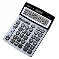 Olympia Taschenrechner LCD 6016 - Stromversorgung: Batteriebetrieb - Solarbetrieb - Typ: Taschenrechner - Detailfarbe: Blau - Displaytyp: LCD - Anzahl Zeilen: 1 × - Anzahl Stellen: 16 ×