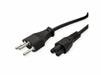 VALUE Netzkabel T12/C5, 3pol (1.0 m)