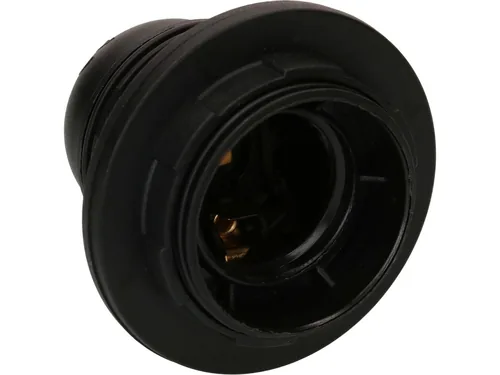 Max Hauri Lampenfassung E27 Randmantel M10 x 1, Zubehör Ring - Zubehörtyp: Lampenfassung