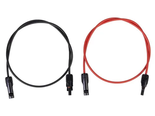 FURBER.power Solarkabel 4 mm² FC4, Set, 1 m - Anschluss Seite B: FC4 Stecker (kompatibel mit MC4 - DL4 - TS4 - QC4) - Anschluss Seite A: FC4 Buchse (kompatibel mit MC4 - DL4 - TS4 - QC4)