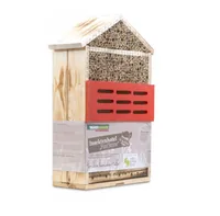 Windhager Insektenhotel 5 Sterne - Tierart: Insekten - Produkttyp: Insektenhotel - Gartentier: Marienkäfer - Ohrwurm - Florfliege - Wildbiene