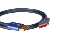 Alcasa 4814-SF005B DisplayPort cable 0,5 m Blau