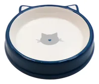 Bubimex Keramiknapf Blau - Detailfarbe: Blau - Tierart: Katze - Produkttyp: Futternapf