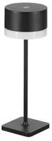 Schönenberger Akku-Tischleuchte Surya, USB-C, 37 cm, Schwarz - Betriebsart: Akkubetrieb - Lampensockel: LED fest verbaut - Smart Home: Nicht kompatibel - Zusätzliche Ausstattung: Aufladestation - USB-Anschluss - Anwendungsbereich: Outdoor - Gesamtleistung