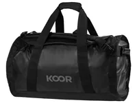 KOOR Duffle Bag Sooma 50 l, Schwarz - Breite: 37 cm - Höhe: 40.5 cm - Tiefe: 60.5 cm - Volumen: 50 l - Farbe: Schwarz - Material: Recycled PET