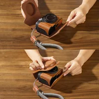 Smallrig Ledertaschen-Set für Canon PowerShot V1 Braun - Tragemöglichkeit: Handriemen - Detailfarbe: Braun - Zusatzfächer: Nein - Bauform Kamera: Digitalkamera - Kamerataschenart: Case