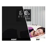 TFA-Dostmann Digital Radio-Controlled Clock with Automatic Backlight