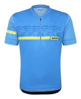 Ziener Velotrikot NEMIC-Z Herren Deep Azure, Gr. 50 - Farbe: Blau - Detailfarbe: Blau - Nachhaltigkeit: Nicht angegeben - Zielgruppe: Herren - Altersgruppe: Erwachsene - Produkttyp: Velotrikot
