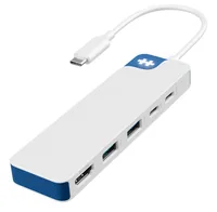 HYPER Flex 5 Port USB-C - Ladefunktion: Ja - Dockinganschluss: USB-C - Kompatible Hersteller: Universal - VESA-Bohrung vorhanden: Nein