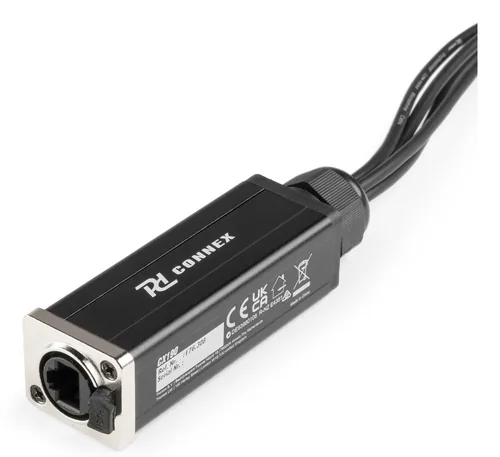 PD Connex Audio-Kabel CX190 XLR 3 Pole, male - RJ45 0.7 m - Kabeltyp: Audio Kabel - Audioanschluss Seite A: XLR 3 Pole - male - Audiokanäle: Stereo - Audioanschluss Seite B: RJ45 - Detailfarbe: Schwarz - Länge: 0.7 m