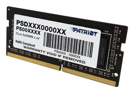 Patriot Memory Signature PSD48G320081S memory module 8 GB 1 x 8 GB DDR4 3200 MHz